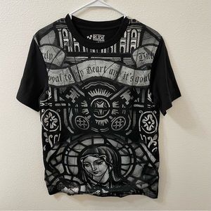 Rude religious shirt black medium